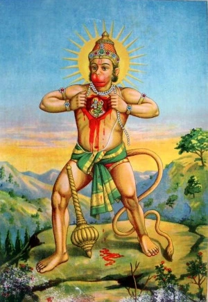 Hanumanji Raja Ravi Varma